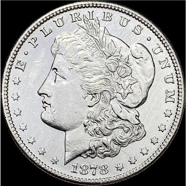 1878-S Silver Morgan Dollar CLOSELY UNCIRCULATED