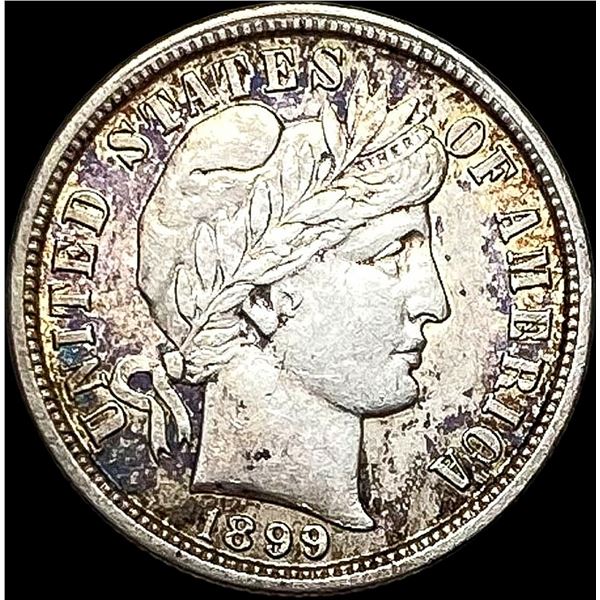 1899-S Silver Barber Dime CLOSELY UNCIRCULATED