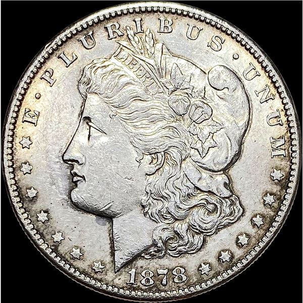 1878-S Silver Morgan Dollar CLOSELY UNCIRCULATED