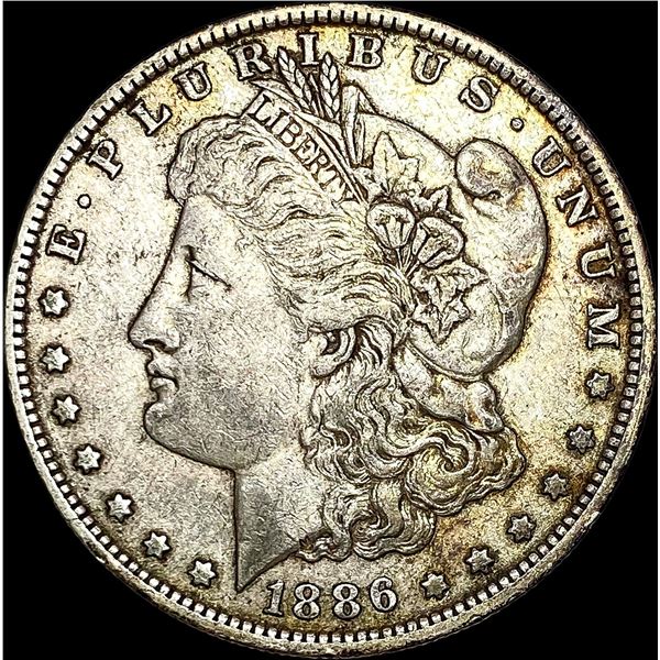 1886-O Silver Morgan Dollar NEARLY UNCIRCULATED