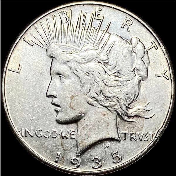1935-S Silver Peace Dollar UNCIRCULATED