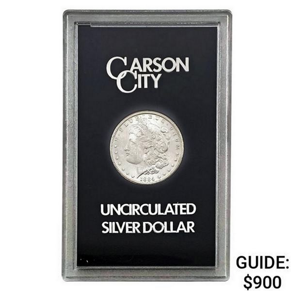 1884-CC Morgan Silver Dollar GSA