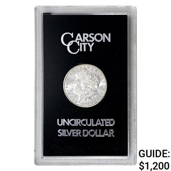 1884-CC Morgan Silver Dollar GSA