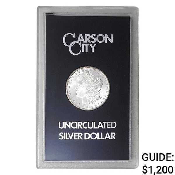 1884-CC Morgan Silver Dollar GSA UNC