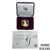 Image 1 : 2020 American Eagle 1OZ Gold Proof Coin w/ Case