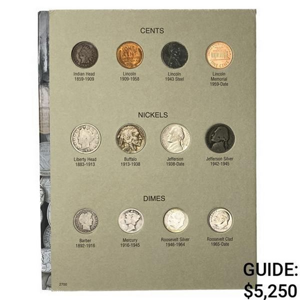 1901-2003 Coins of the 20TH Century Album