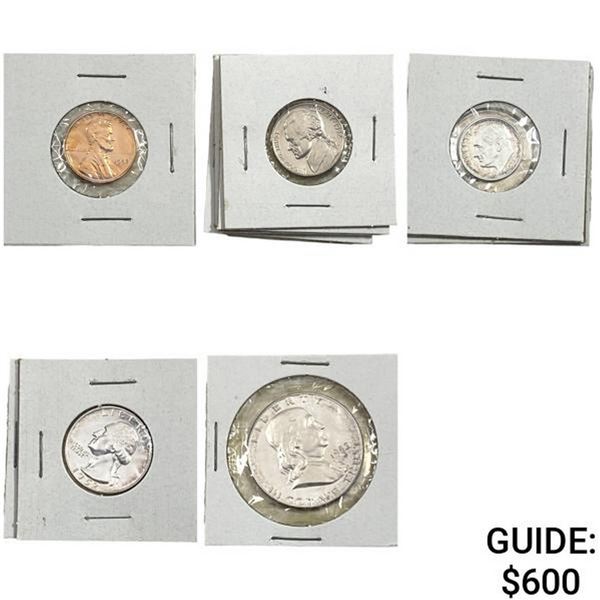 1952 U.S. Proof Set 1C-50C