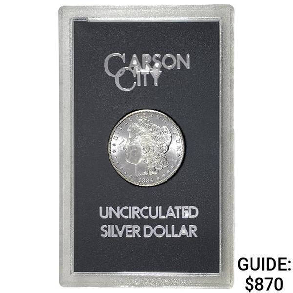 1884-CC Morgan Silver Dollar GSA UNCIRCULATED