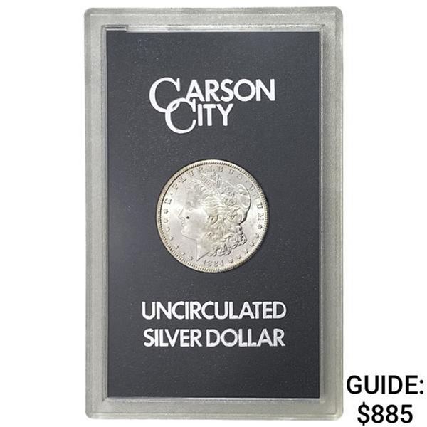 1884-CC Morgan Silver Dollar GSA UNCIRCULATED