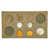Image 3 : [22 Coins] 1955 US Mint Set 1C-50C