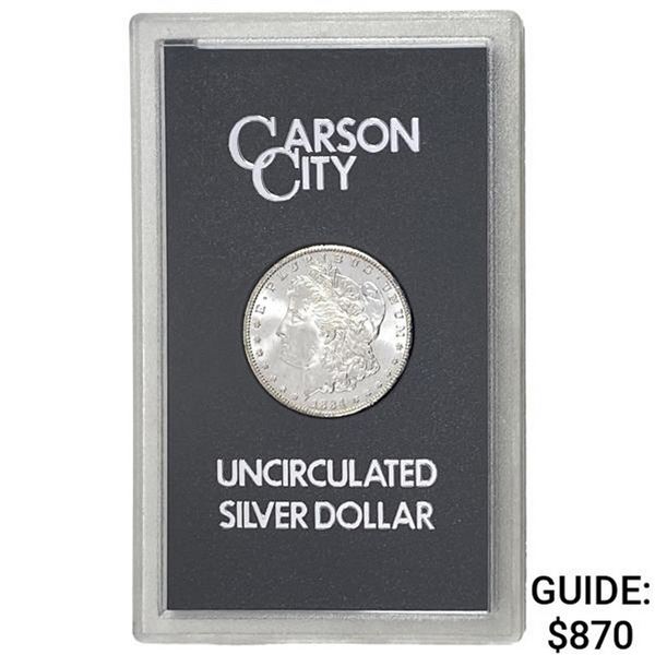 1884-CC Morgan Silver Dollar GSA UNCIRCULATED
