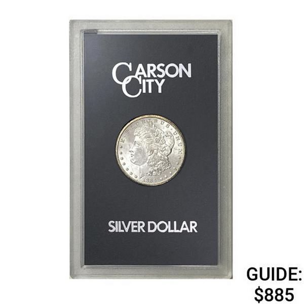 1884-CC Morgan Silver Dollar GSA UNCIRCULATED