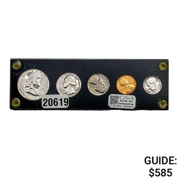 1953 U.S. 1C-50C Proof Set