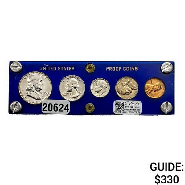 1955 U.S. 1C-50C Proof Set