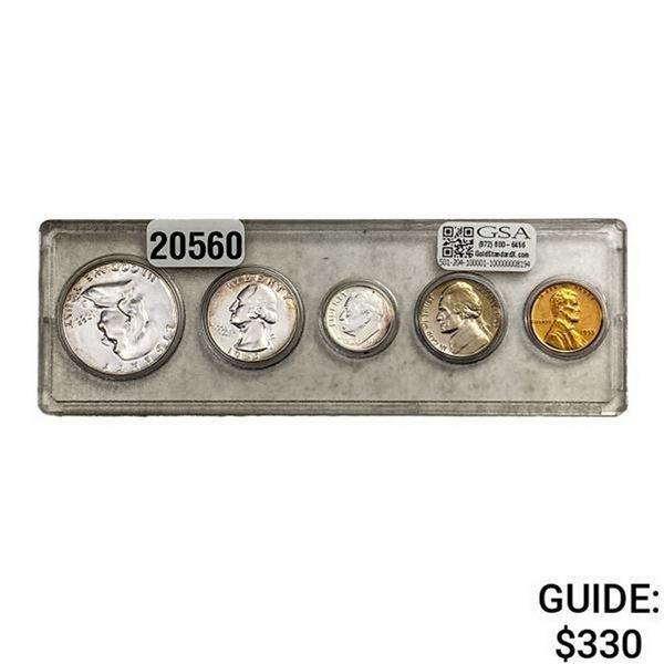 1955 U.S. 1C-50C Proof Set