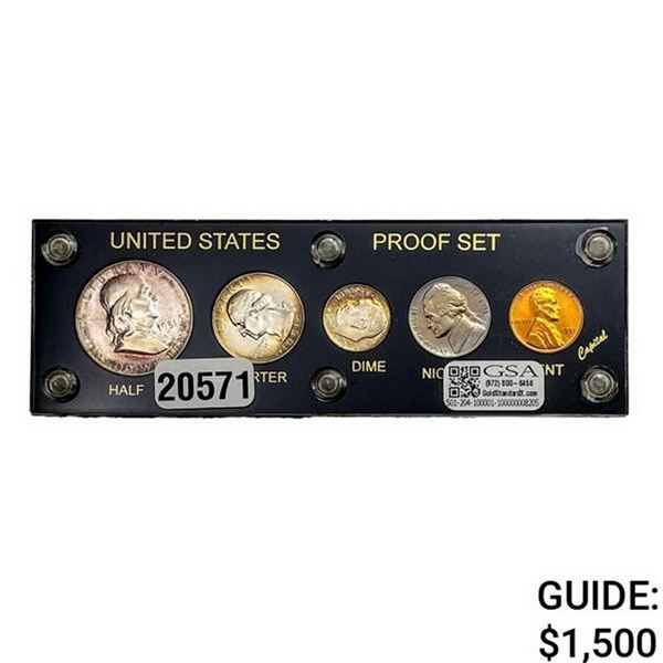 1951 U.S. 1C-50C Proof Set