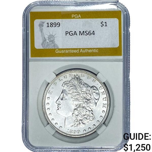1899 Morgan Silver Dollar PGA MS64