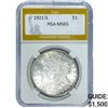 1921-S Morgan Silver Dollar PGA MS65