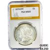 Image 1 : 1878 8TF Morgan Silver Dollar PGA MS65