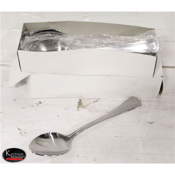 2 DOZ NEW JOHNSON ROSE ATLANTIS TABLE SPOONS