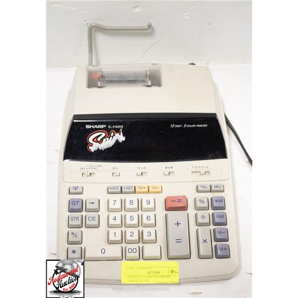 SHARP EL-219RII ELECTRONIC CALCULATOR
