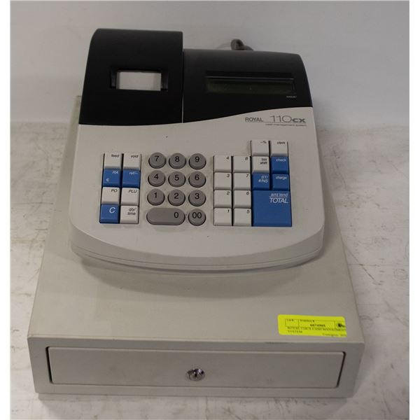ROYAL 110CX CASH MANAGMENT SYSTEM