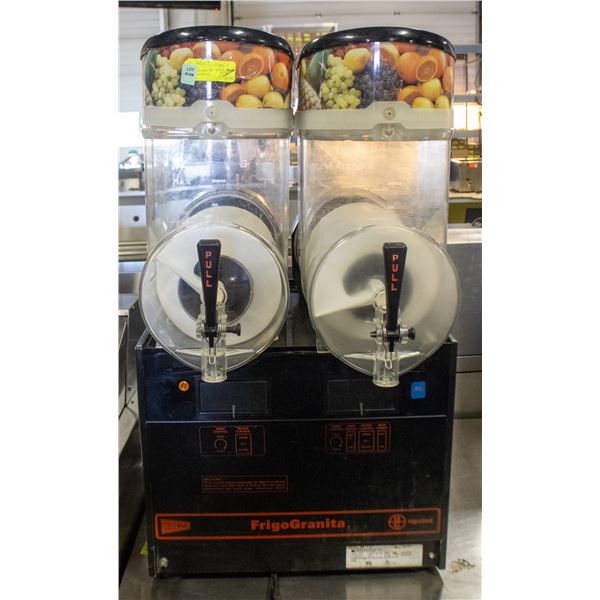 UGOLINI FRIGO GRANITA DUAL HEAD SLUSH MACHINE