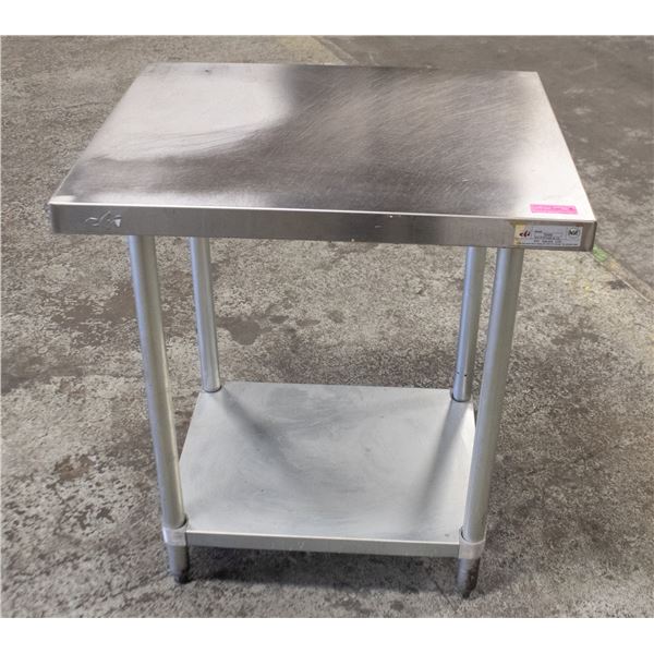 BAILIFF SEIZURE: 24" X 30" X 35" EFI S/S WORKTABLE