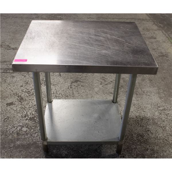 BAILIFF SEIZURE: 24" X 30" X 35" EFI S/S WORKTABLE