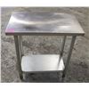 Image 1 : BAILIFF SEIZURE: 18" X 30" X 35" EFI S/S WORKTABLE