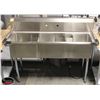 Image 1 : NEW S/S CHEFS MATE 3 WELL SINK 18"X18"X11"