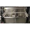 Image 1 : NEW CHEFS MATE DOUBLE 18" X 18" X 11" S/S SINK