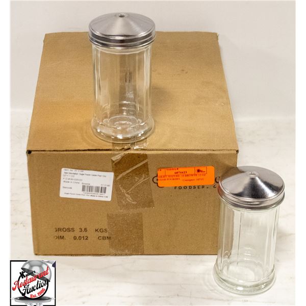 BAILIFF SEIZURE: 10 BROWNE 12 OZ SUGAR POURERS