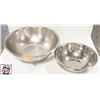 Image 1 : BAILIFF SEIZURE: TWO LARGE S/S MIXING BOWLS