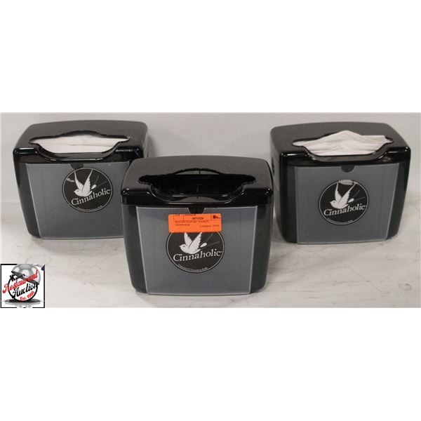 BAILIFF SEIZURE: 3 KRUGAR NAPKIN DISPENSERS