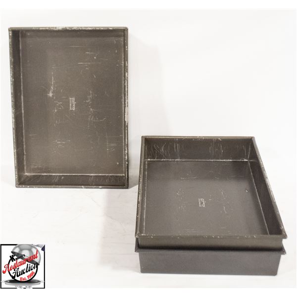 BAILIFF SEIZURE: 3 WINCO 9.5" X 13.5" X 2.5" CAKE