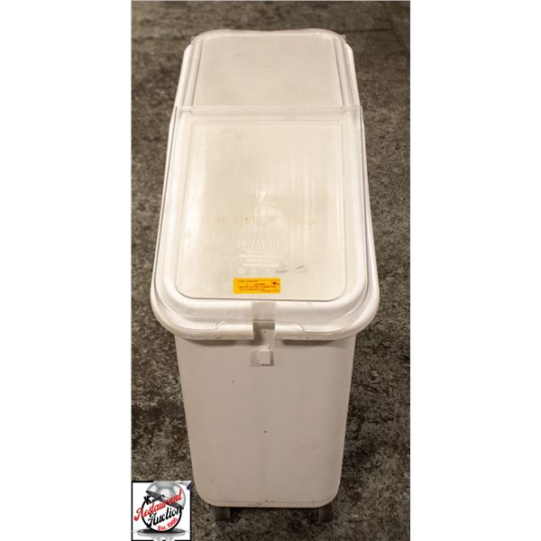 BAILIFF SEIZURE: CAMBRO 102L DRY INGREDIENT BIN