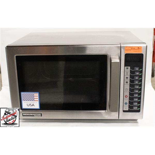 BAILIFF SEIZURE: MENUMASTER INDUSTRIAL MICROWAVE