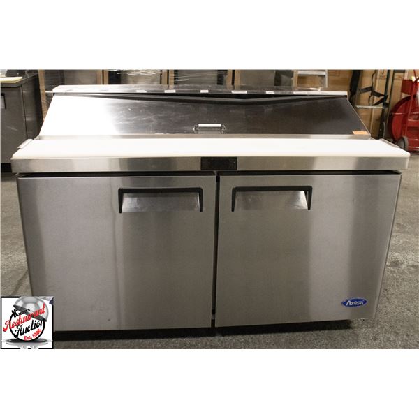 BAILIFF SEIZURE: ATOSA 60" REFRIGERATED PREP TABLE