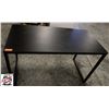 Image 1 : BAILIFF SEIZURE: 48" X 24" X 28" BLACK DESK