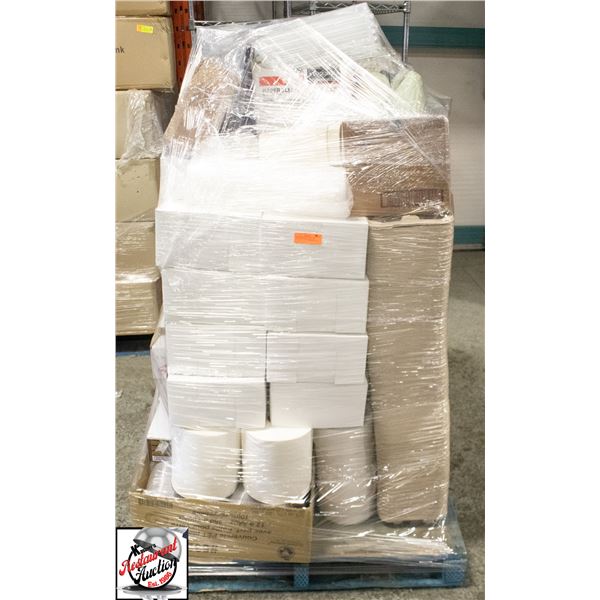 BAILIFF SEIZURE: PALLET OF ASSORTED TOGO CONTAINER