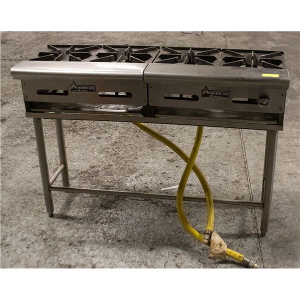 AMERICAN RANGE 48" 4 BURNER RANGE