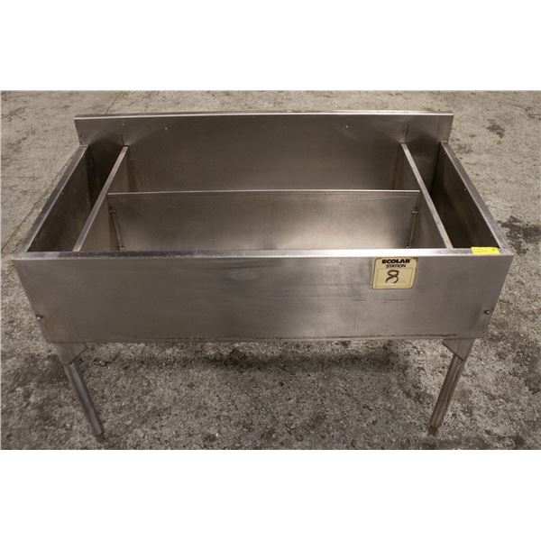 48" BAR SINK 48" X 24" X 33"
