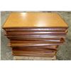 Image 1 : PALLET OF 28 ASSORTED TABLE TOPS