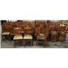 Image 1 : APPROX 70 WOOD FRAME DINING CHAIRS