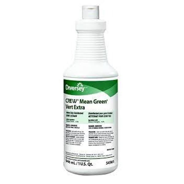 3 NEW DIVERSEY CREW MEAN GREEN HEAVY DUTY