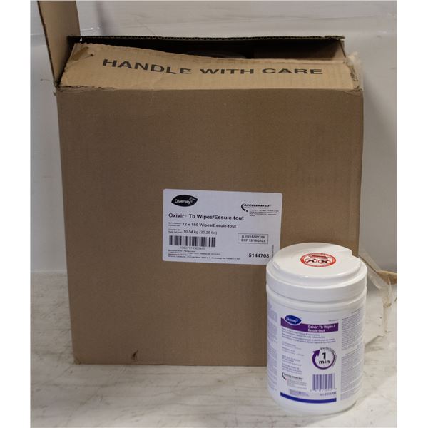 CASE OF 12 X 160 OXYVIR SANI WIPES