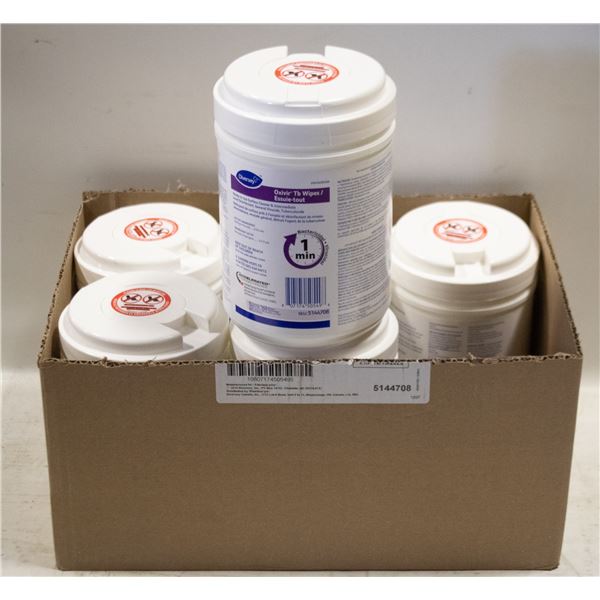 CASE OF 6 X 160 OXYVIR SANI WIPES