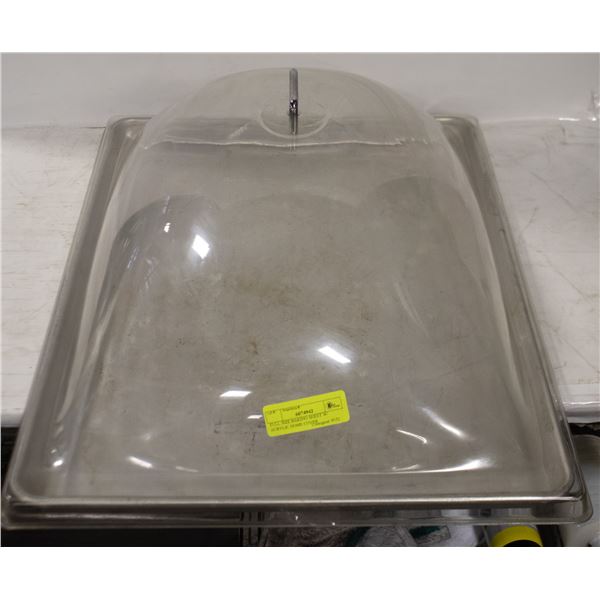 FULL SIZE BAKING SHEET W/ ACRYLIC DOME COVER