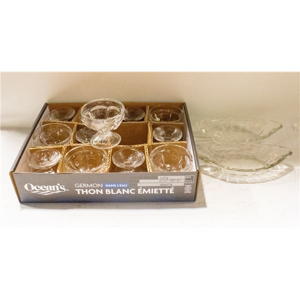 12 - 1 SCOOP GLASS DESERT CUPS